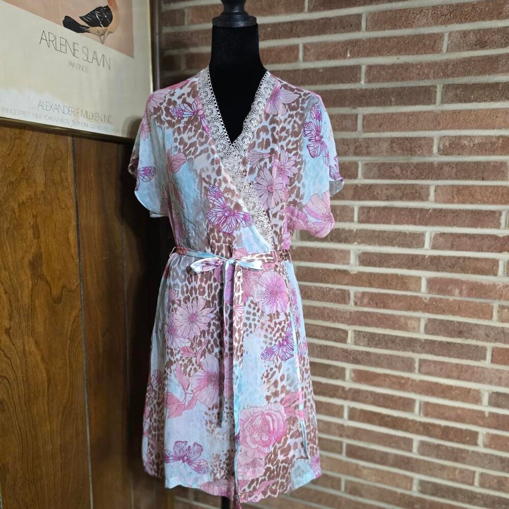 Vintage linea donatella pink floral